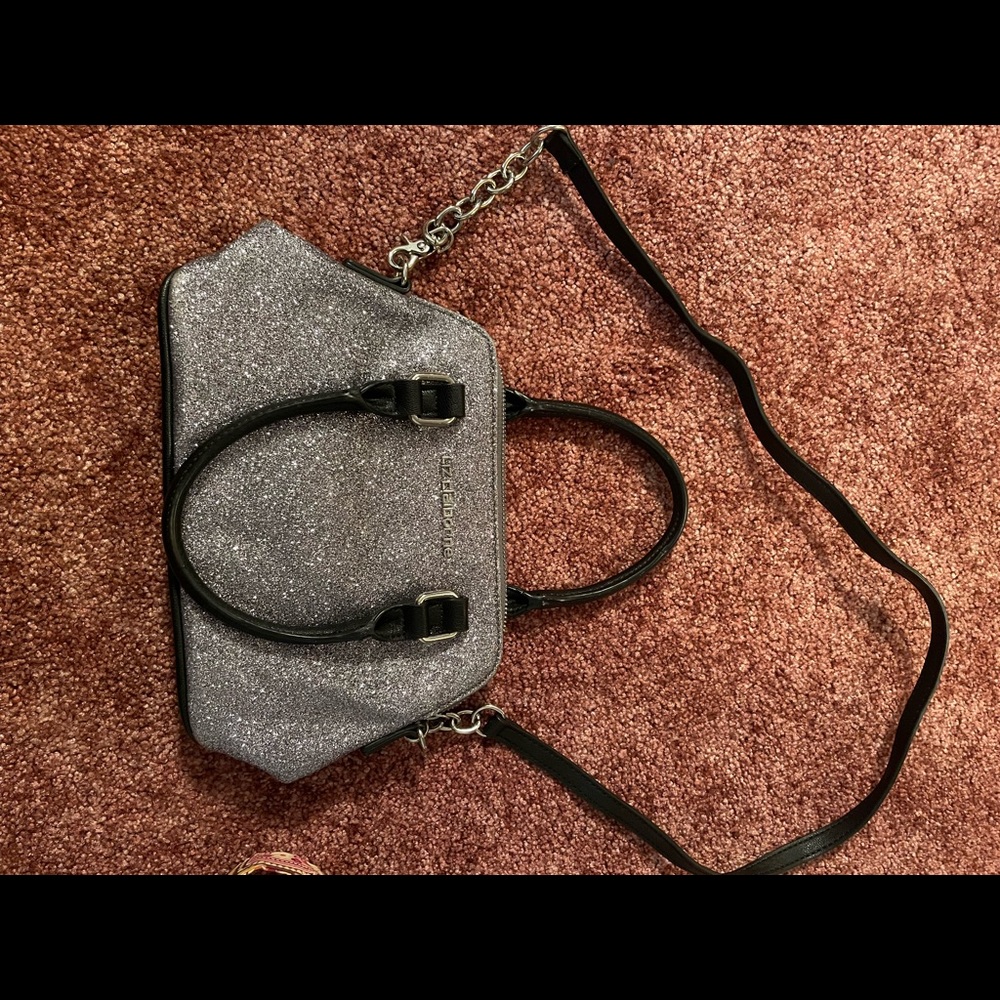 Used sparkle crossbody bag